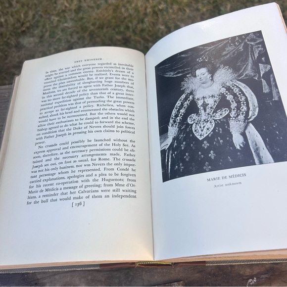 Grey Eminence by Aldous Huxley 1941 4th Edition Hardback Naval Hospital Library - Picture 5 of 10